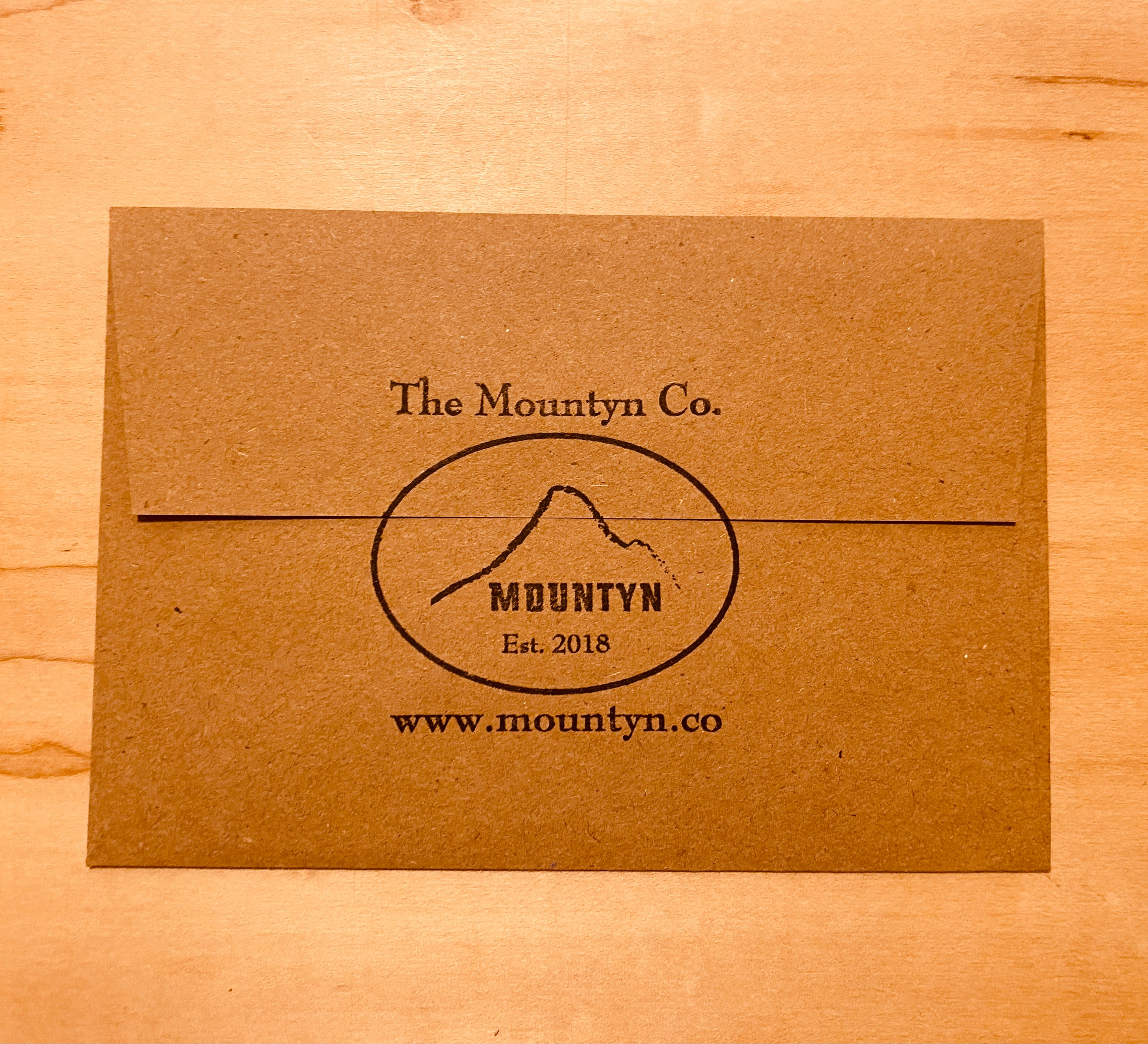 The Mountyn Gift Card - mailed to you!